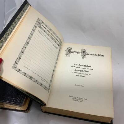.253. Three German Bibles