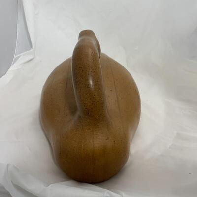.271. Large Wood Carved Duck