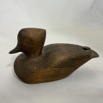 .272. VINTAGE | Hand Carved Ducks | Artist Signed