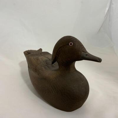 .272. VINTAGE | Hand Carved Ducks | Artist Signed