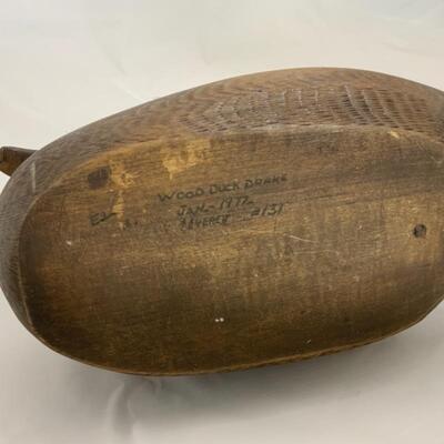 .272. VINTAGE | Hand Carved Ducks | Artist Signed