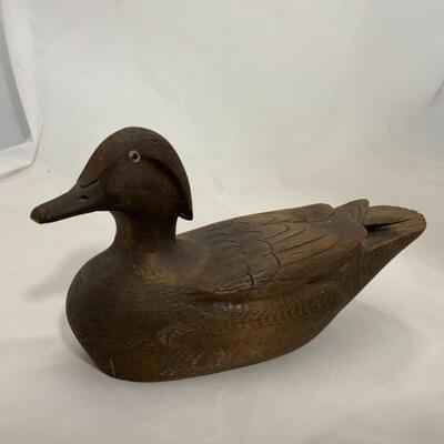 .272. VINTAGE | Hand Carved Ducks | Artist Signed