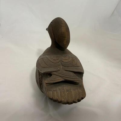 .272. VINTAGE | Hand Carved Ducks | Artist Signed