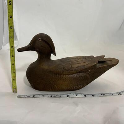 .272. VINTAGE | Hand Carved Ducks | Artist Signed