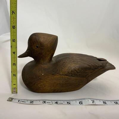 .272. VINTAGE | Hand Carved Ducks | Artist Signed