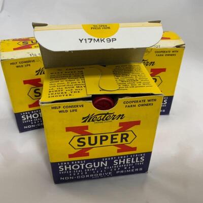 .274. Western | Shotgun Shells | 2 Full Boxes 1 Empty