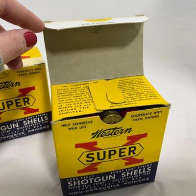 .274. Western | Shotgun Shells | 2 Full Boxes 1 Empty