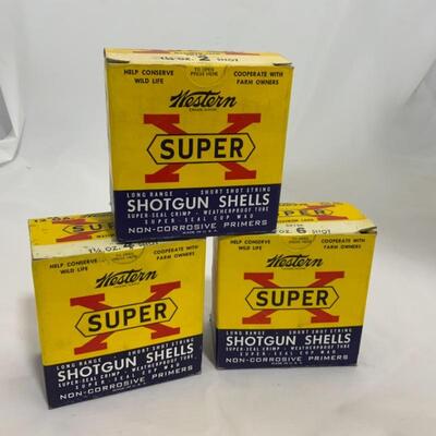 .274. Western | Shotgun Shells | 2 Full Boxes 1 Empty