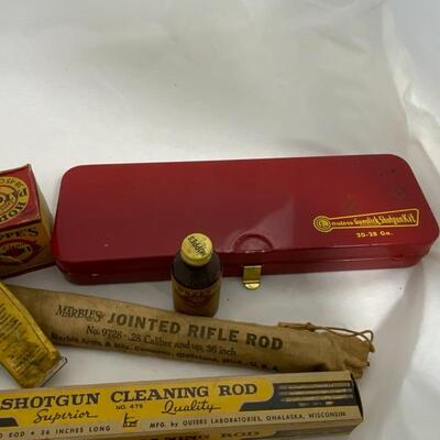 .276. VINTAGE | Gun Cleaning Supplies