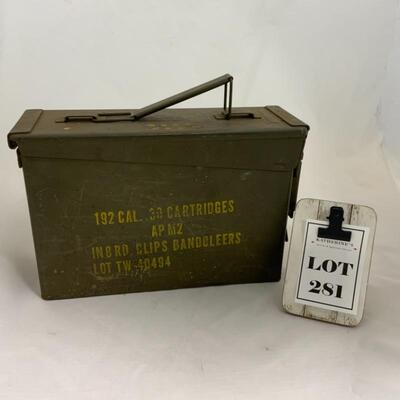 .281. VINTAGE | Ammo Case