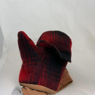 .283. VINTAGE | Fold-back Hunting Mittens