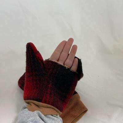 .283. VINTAGE | Fold-back Hunting Mittens