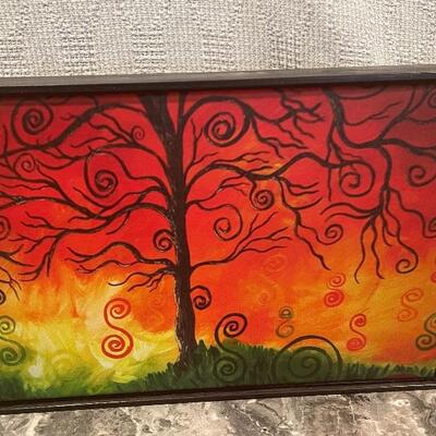 Tree picture print 