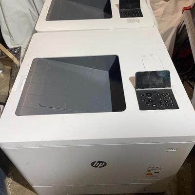 Two large HP printers (untested)