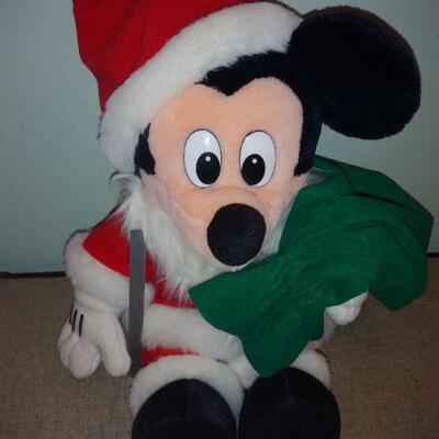 Mickey Mouse Santa