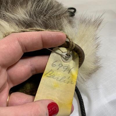 .285. ANTIQUE | WW2 Army Air Force | Extreme Cold | Arctic Wolf Mittens