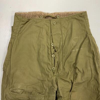 .295. WW2 US Military-Issue Flight Pants | Cold Weather Jacket