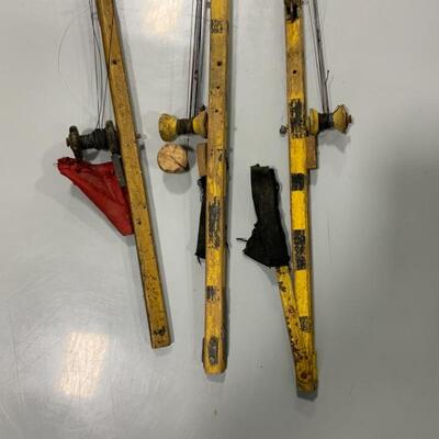 .296. LARGE Lot of Ice Fishing Supplies | Tackle Box with Tackle