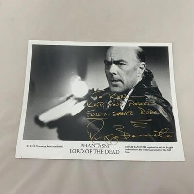 .297. Four Autographed 8x10s | BANNISTER | HANSEN | AINLEY