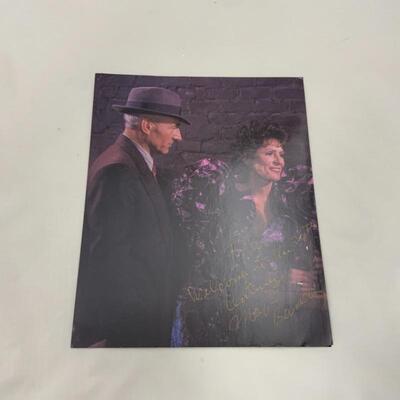 .298. SIX Star-Trek Autographed 8x10s | Q | Klingon | Romulan 