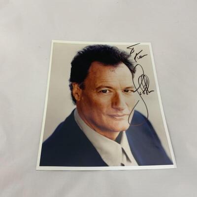 .298. SIX Star-Trek Autographed 8x10s | Q | Klingon | Romulan 