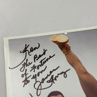 .300. Eight Tv & Movie Star Autographed 8x10s | BLAIR | GRAY | HONG