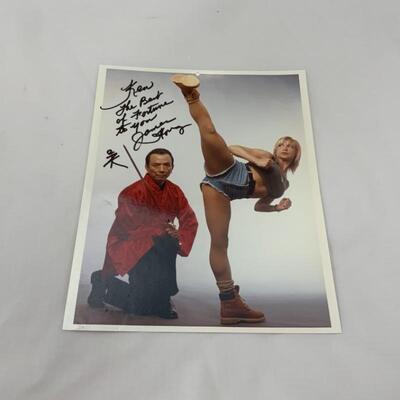 .300. Eight Tv & Movie Star Autographed 8x10s | BLAIR | GRAY | HONG