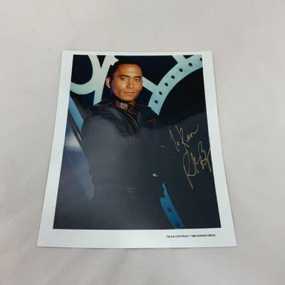 .301. Six Sci-Fi Celebrity Autographs | Babylon5 | Xena 