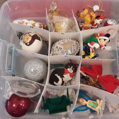 Disney and more Christmas ornaments 