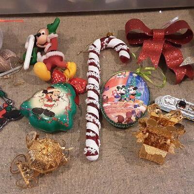 Disney and more Christmas ornaments 