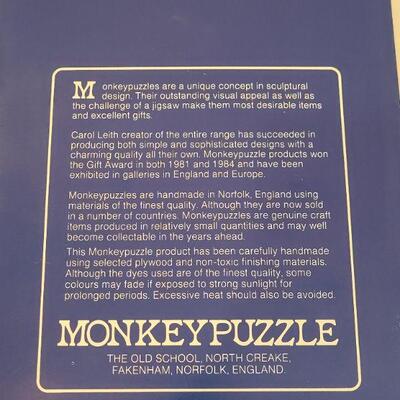Lot 37: Vintage Monkey Puzzle and Milton Bradley Drive Ya Nuts Game