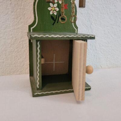 Lot 87: Vintage Linden Blackforest Miniature Grandfather Clock