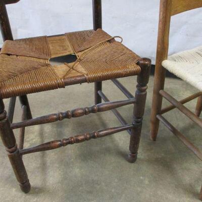 Lot 225 - Wooden Chairs 