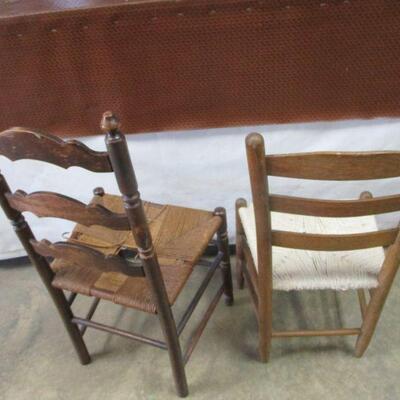 Lot 225 - Wooden Chairs 