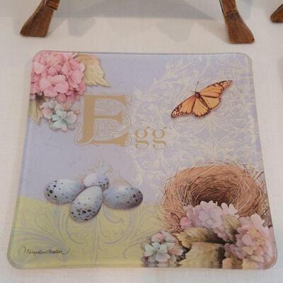 Lot 94: (4) Nature's Journey M. BASKIN Plates with Boxes