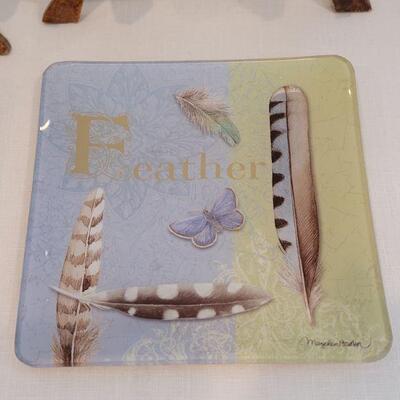 Lot 94: (4) Nature's Journey M. BASKIN Plates with Boxes