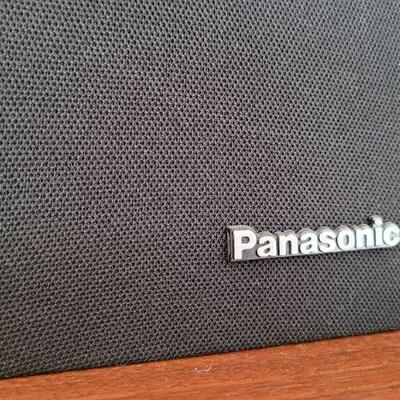Lot 114: Vintage PANASONIC SB-153 Desk Speakers UNTESTED