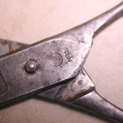 Lot 4 Vintage Scissors/Shears Crown No1 Marking