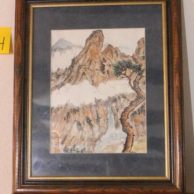 Lot 34 Scenic Framed Print