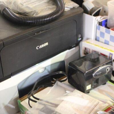 Lot 68 HUGE lot of Office Supplies, Greeting Cards + 2 printers