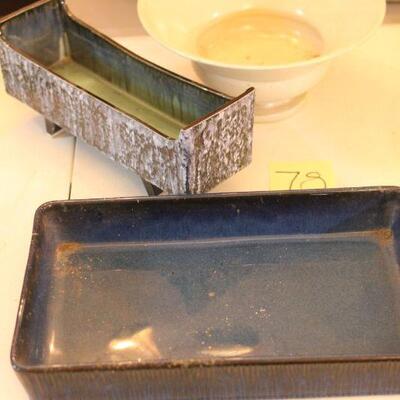 Lot 78 Ikebana Vases 3pcs #6