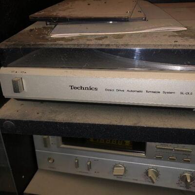 Lot 81 Entertainment Center Record Player (stored in shop)
