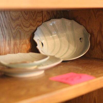 Lot 85 Set of 3 Collectible Shell Style Dishes