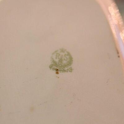 Lot 90 Capodimnote Pink Floral DÃ©cor, Mirror w/ Ceramic Roses & More