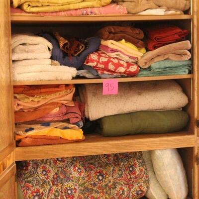 Lot 95 Contents of Linen Closet 