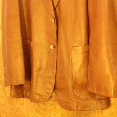 Lot 111 Vintage Leather Cortefiel Jacket Size 38 Made in Spain