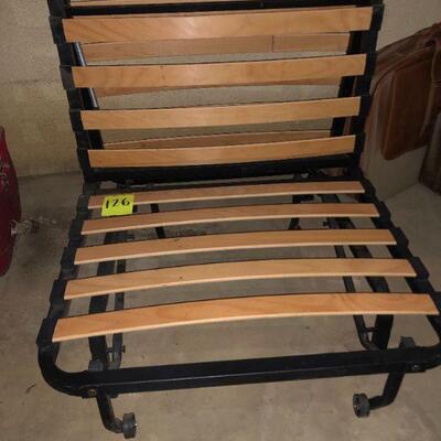 Lot 126 Folding/Futon Rolling Single/Twin Bed