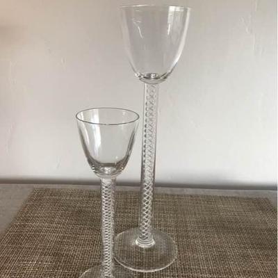 Two Steuben Toasting Goblets - P04