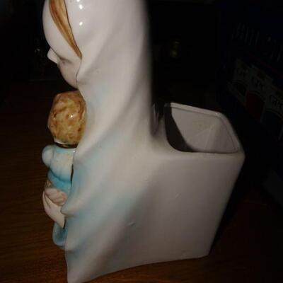 Virgin & Child Planter