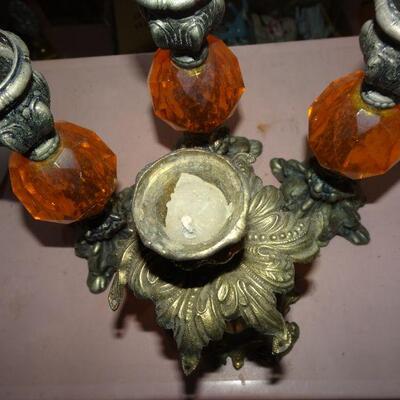 4 MCM Italian Provincial Candle Holders 